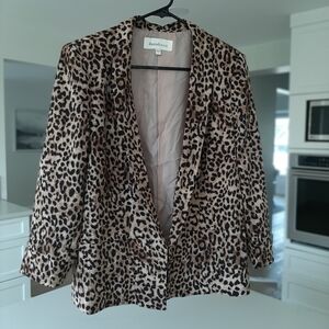 Daniel Rainn Leopard Blazer large